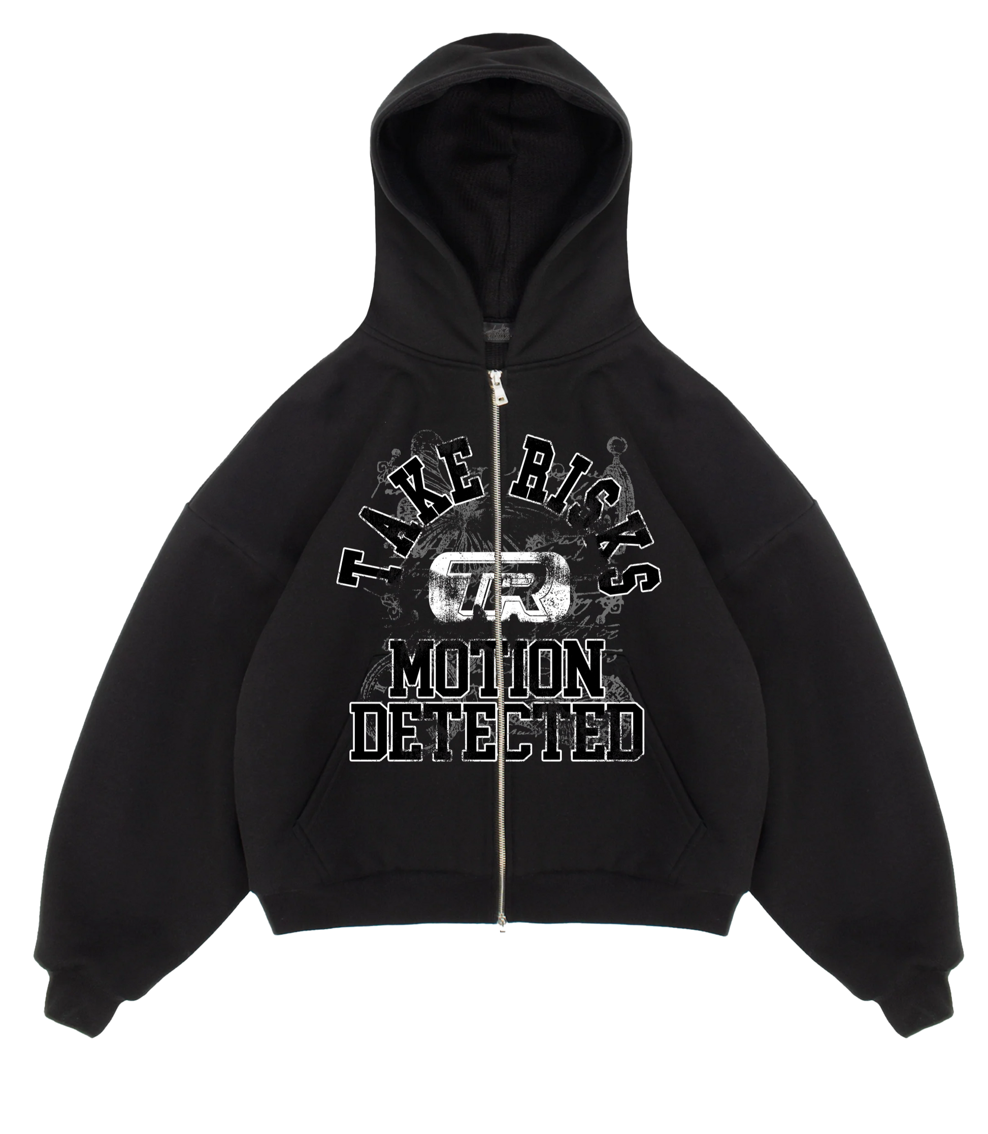Take Risks 'Motion Detected' Black Hoodie