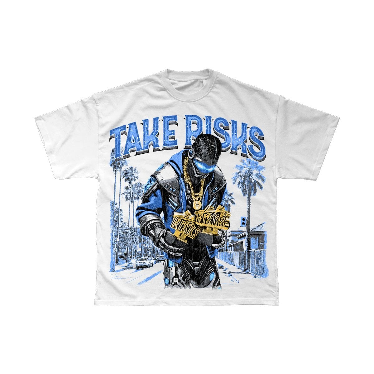 Take Risks 'Hussle & Motivate' T-Shirt