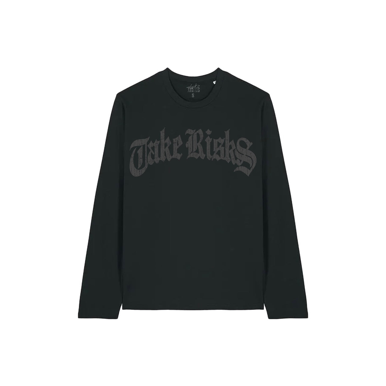 Take Risks 'Genesis' Black/Grey Long Sleeve T-Shirt