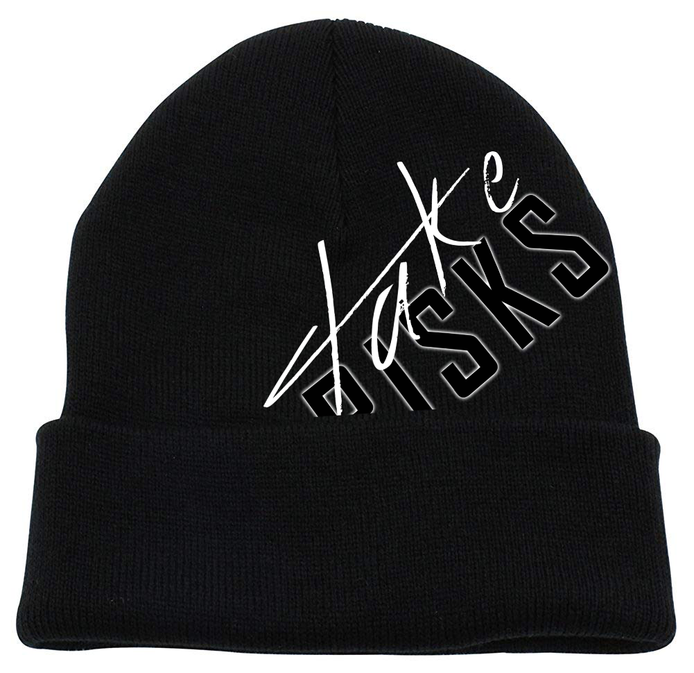TAKE RISKS | SIGNATURE BEANIE - BLACK