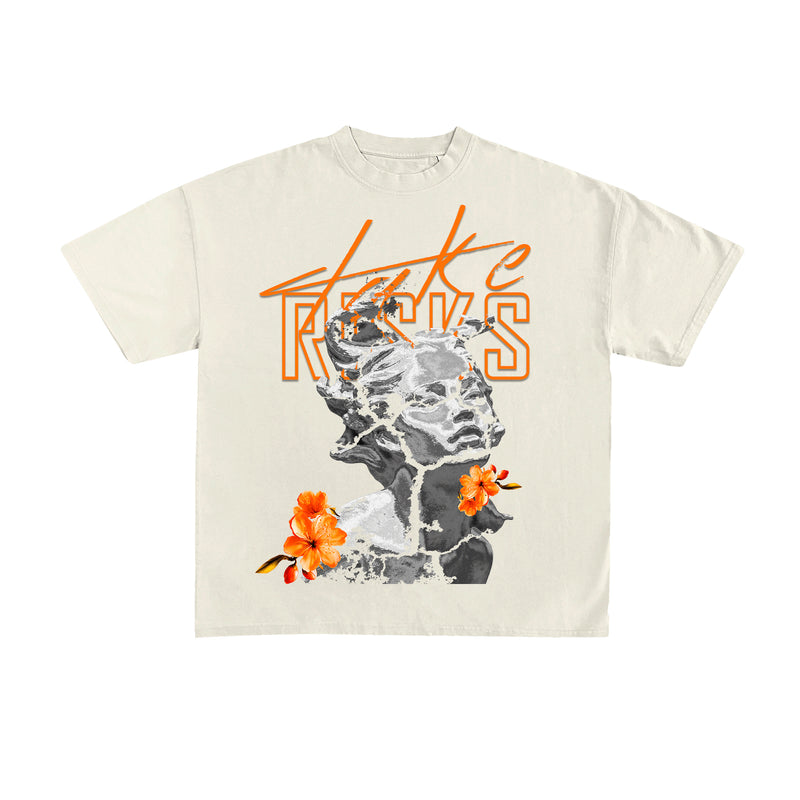 Take Risks Cream 'Fine China' Orange T-Shirt