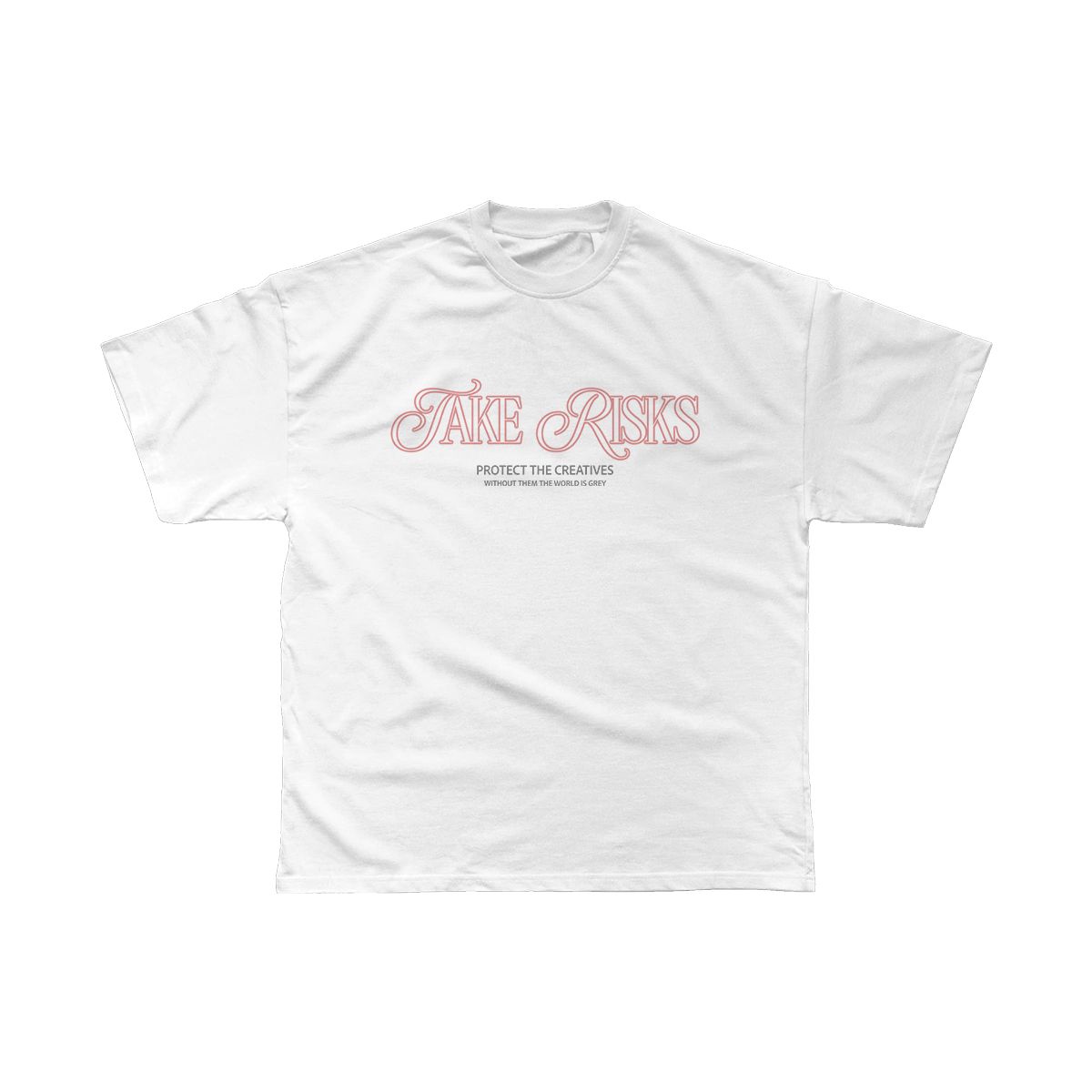 Take Risks 'Creatives' Peach T-Shirt