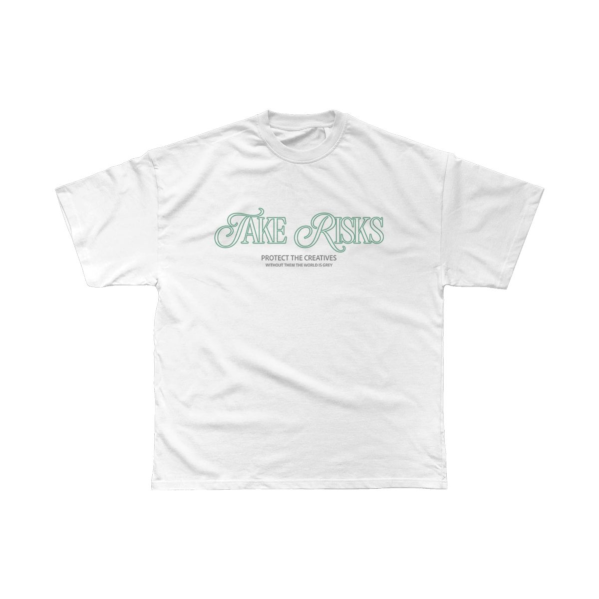 Take Risks 'Creatives' Sage T-Shirt