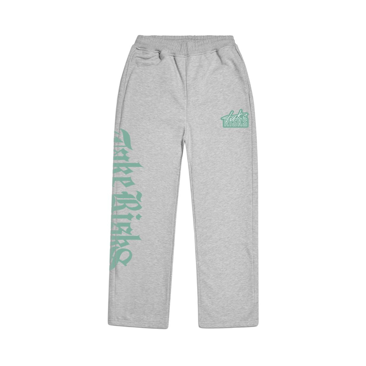 Take Risks 'Genesis' Grey/Sage Tracksuit Pants