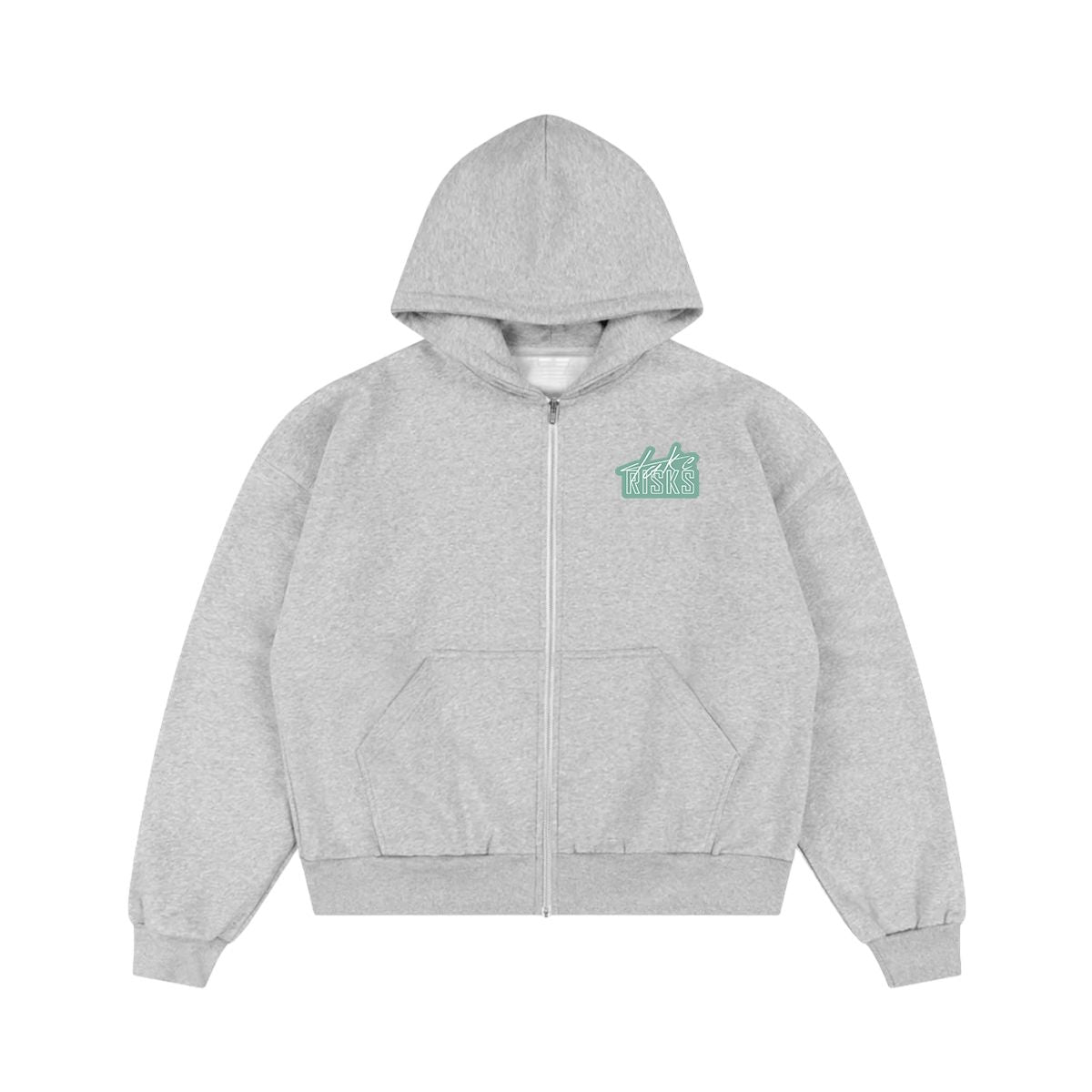 Take Risks 'Genesis' Grey/Sage Hoodie