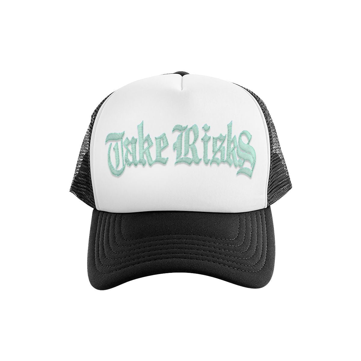 Take Risks 'Genesis' Sage/White/Black Padded Trucker