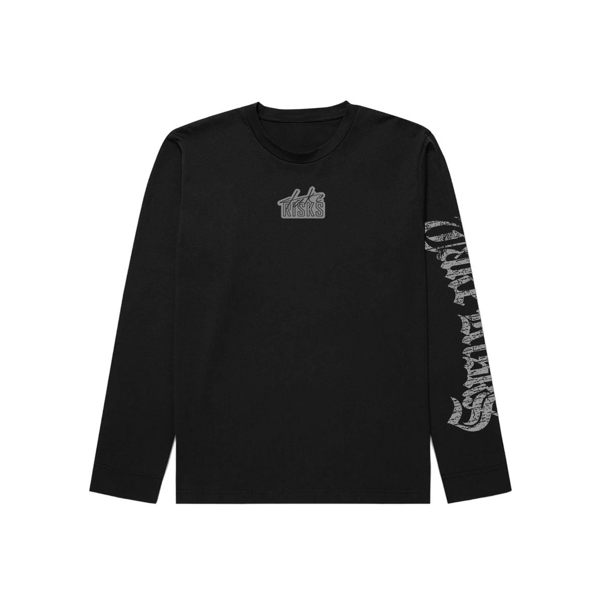 Take Risks 'Genesis' Black/Grey Long Sleeve T-Shirt