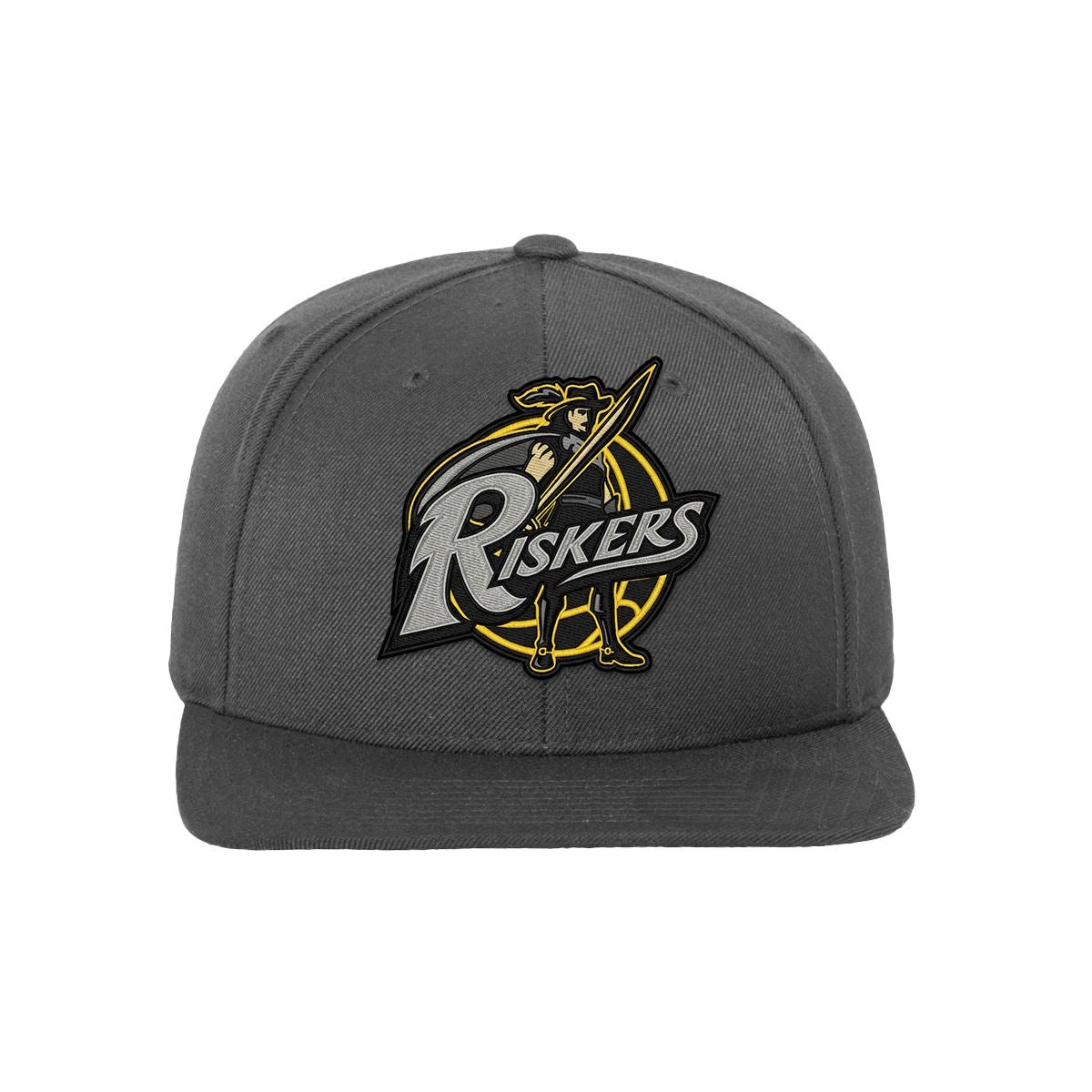 Take Risks 'Riskers' Grey/Yellow Snapback