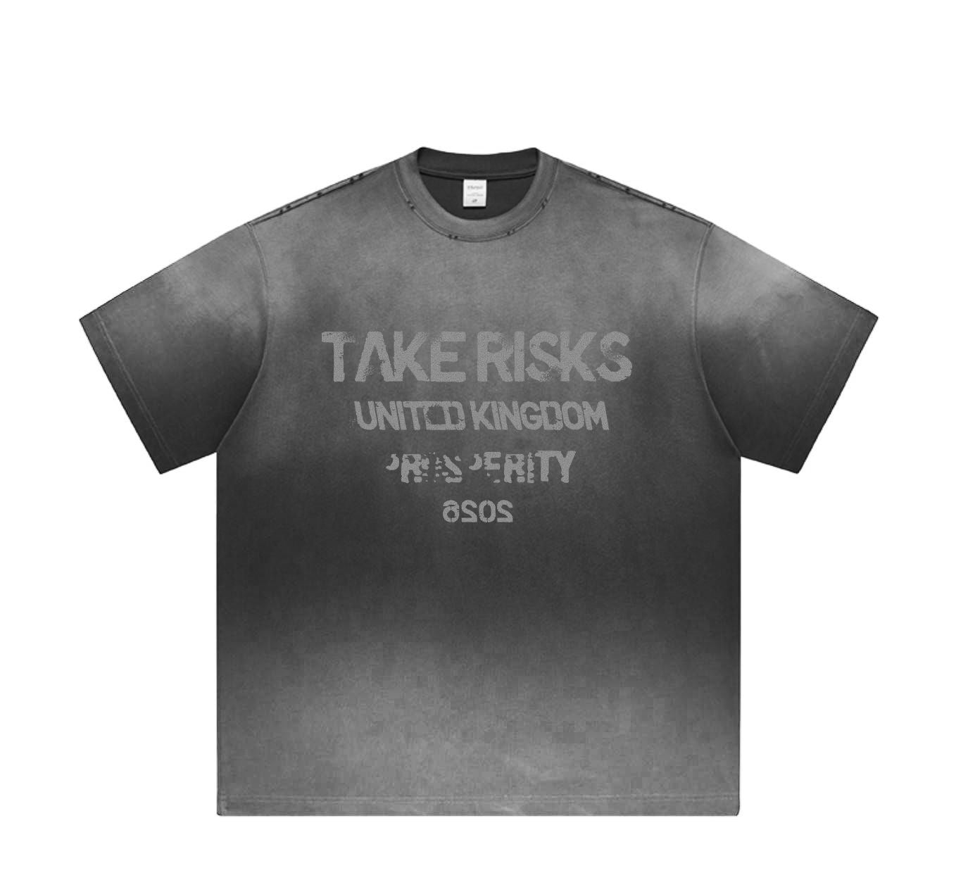 Take Risks 'Ascend' Grey T-Shirt