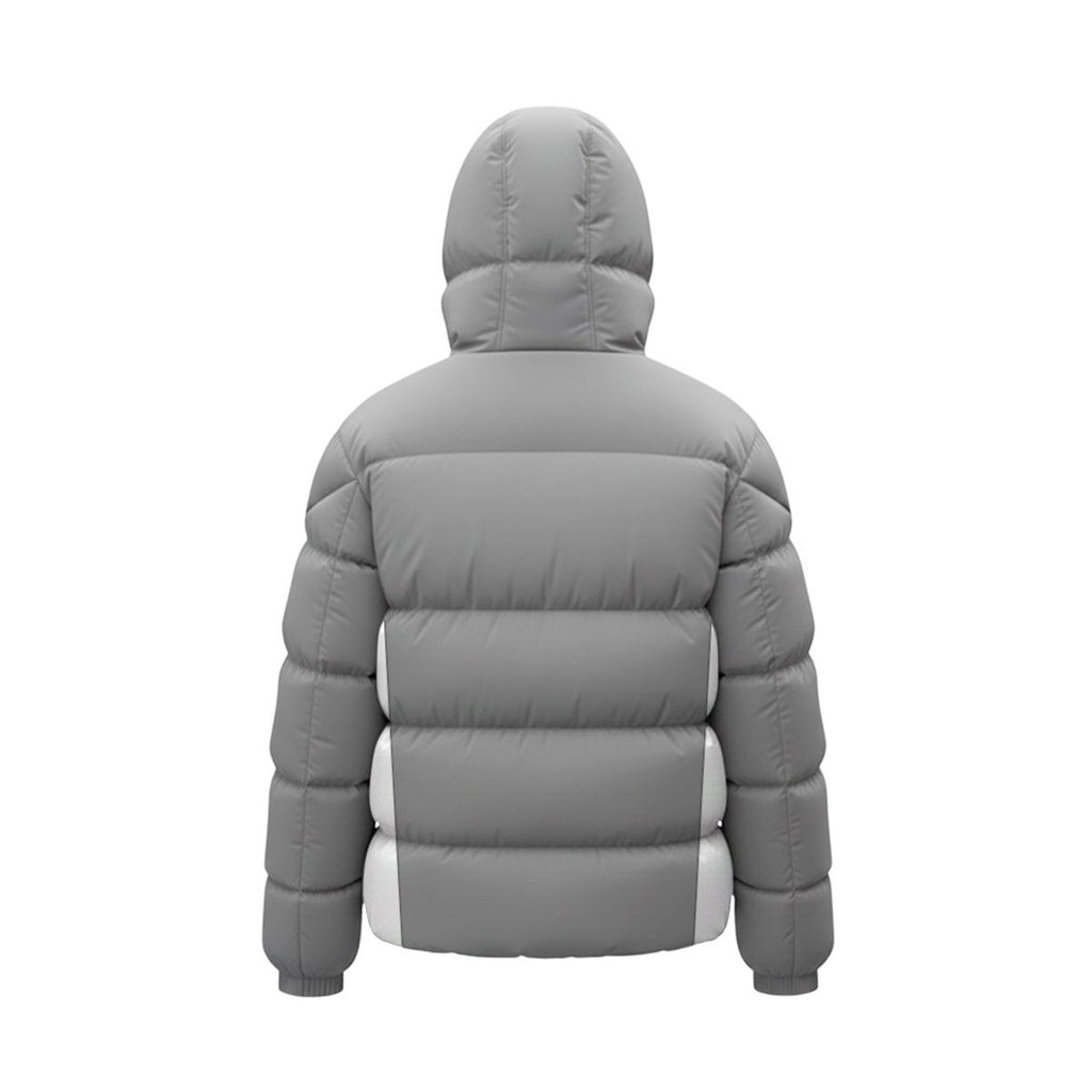 Take Risks Puffer Coat - Stone Grey