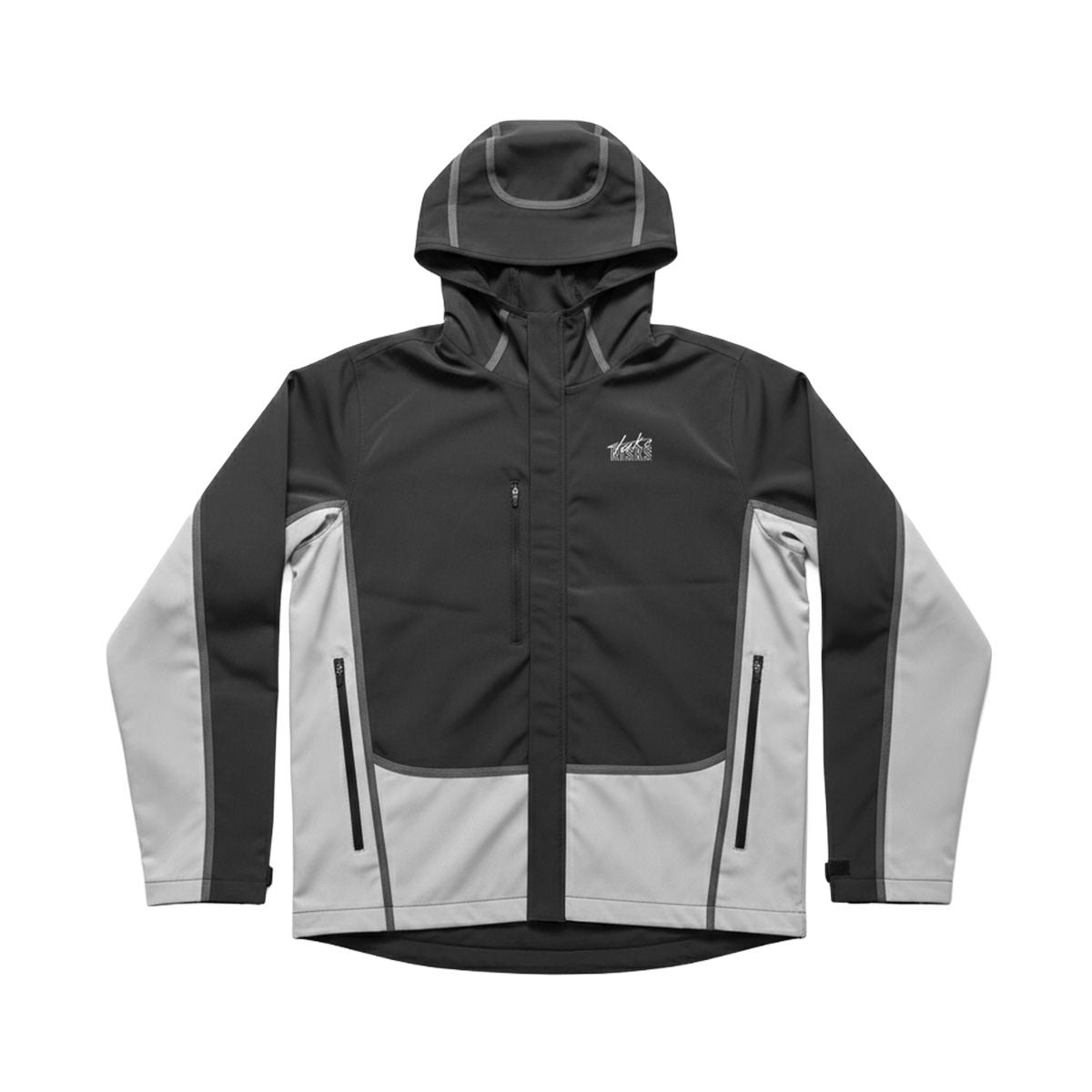 Take Risks ‘Carbon’ Black Hooded Track Top