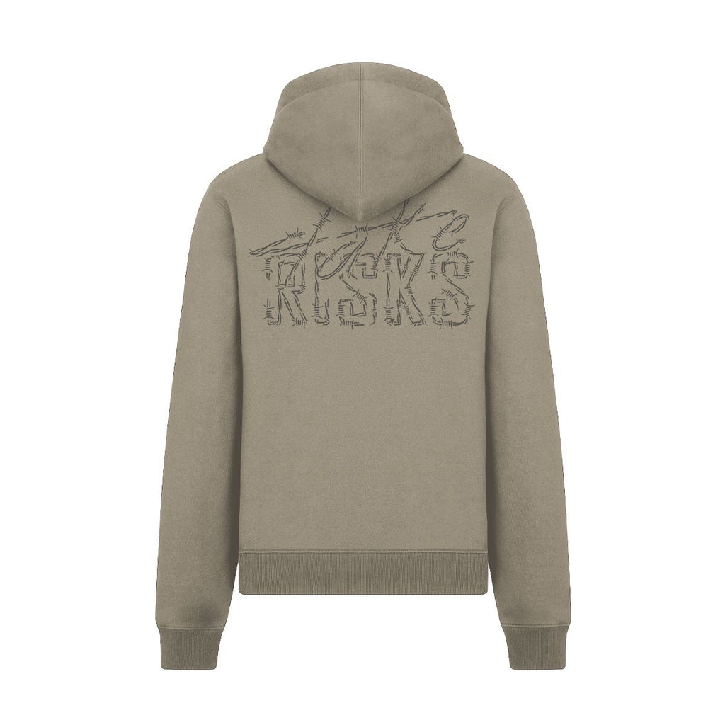 Take Risks 'RiskWire' Hoodie (Stone Olive)