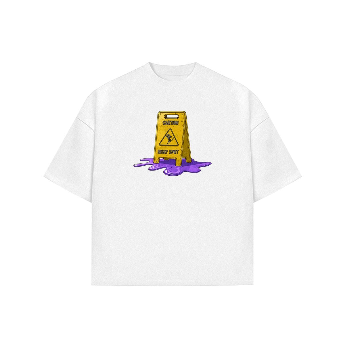 Take Risks 'Spill Part 3' T-shirt (Purple)