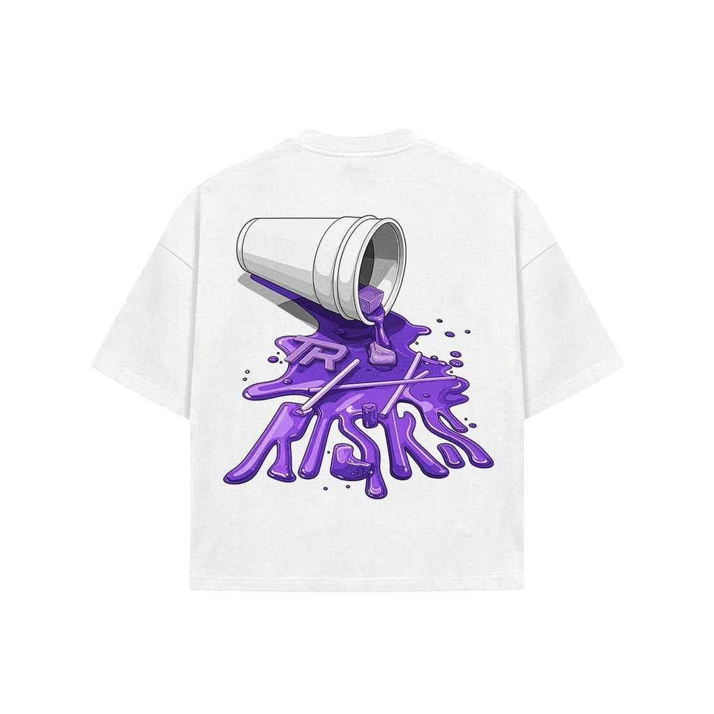 Take Risks 'Spill Part 3' T-shirt (Purple)