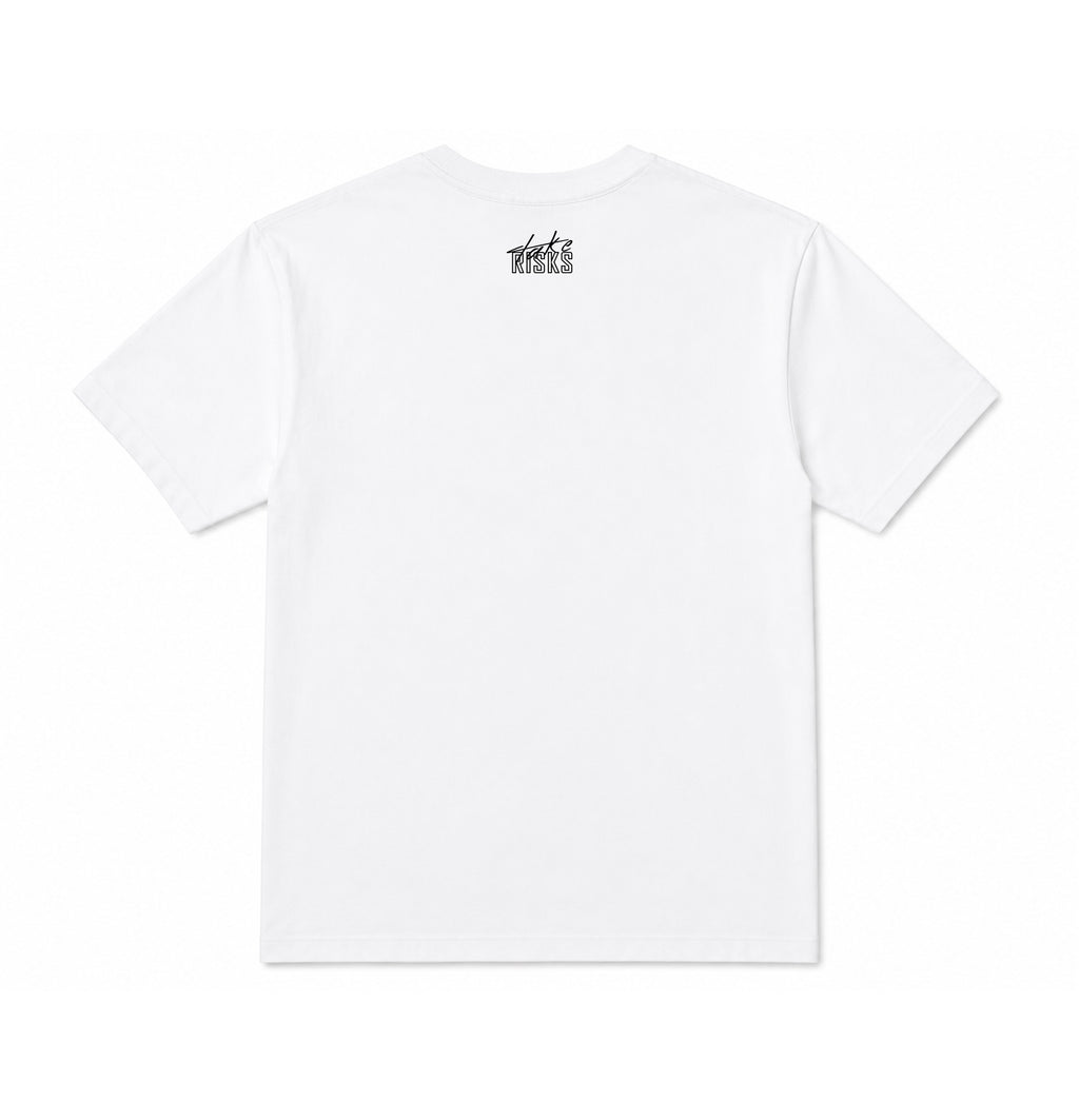 Take Risks 'GRANNY CARES' Statement T-Shirt