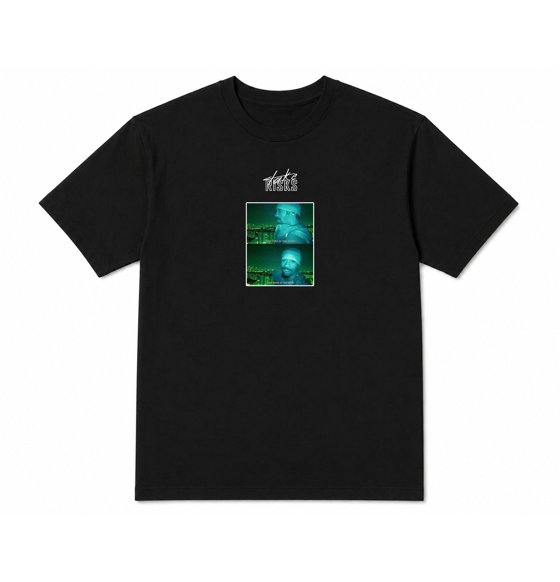 Take Risks 'VHS' Statement T-Shirt