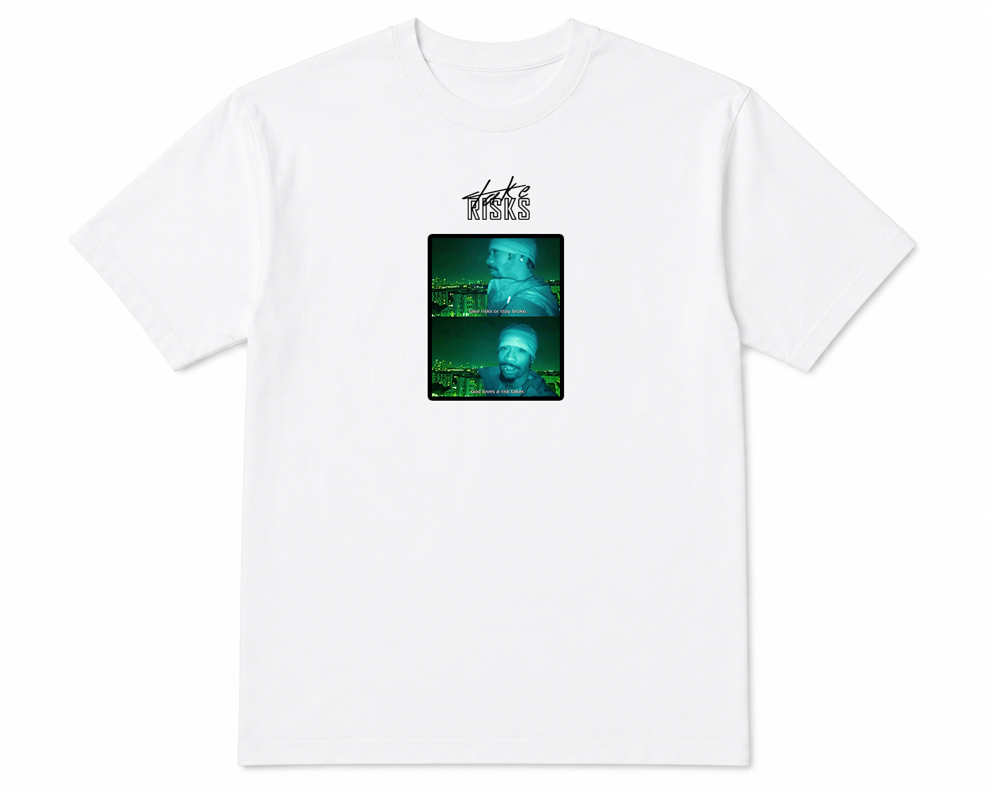 Take Risks 'VHS' Statement T-Shirt