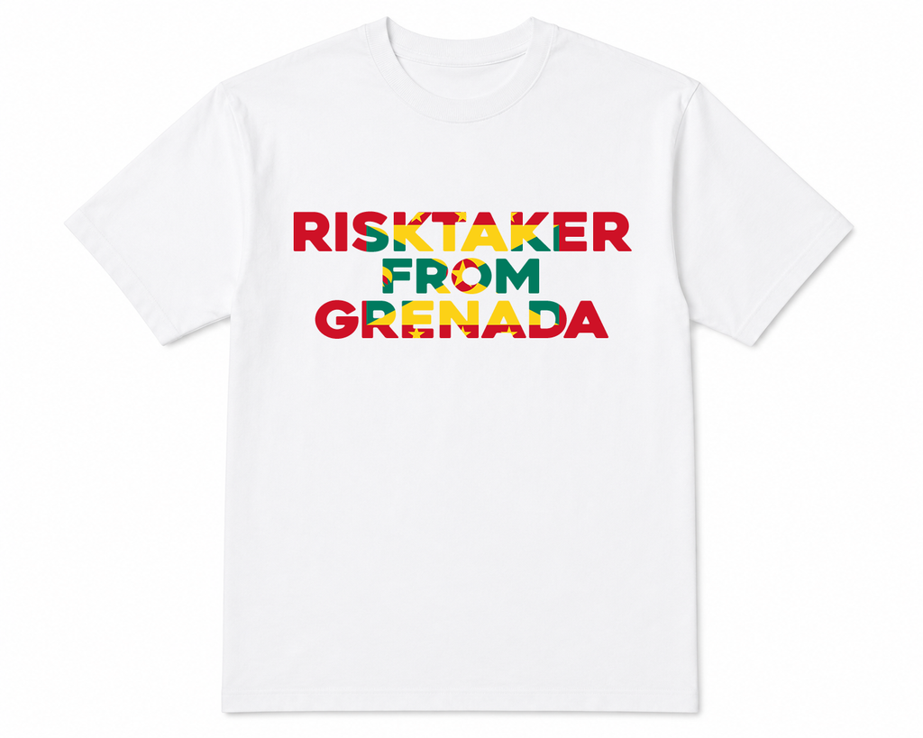 Take Risks ‘RISKTAKER FROM GRENADA’ T-Shirt