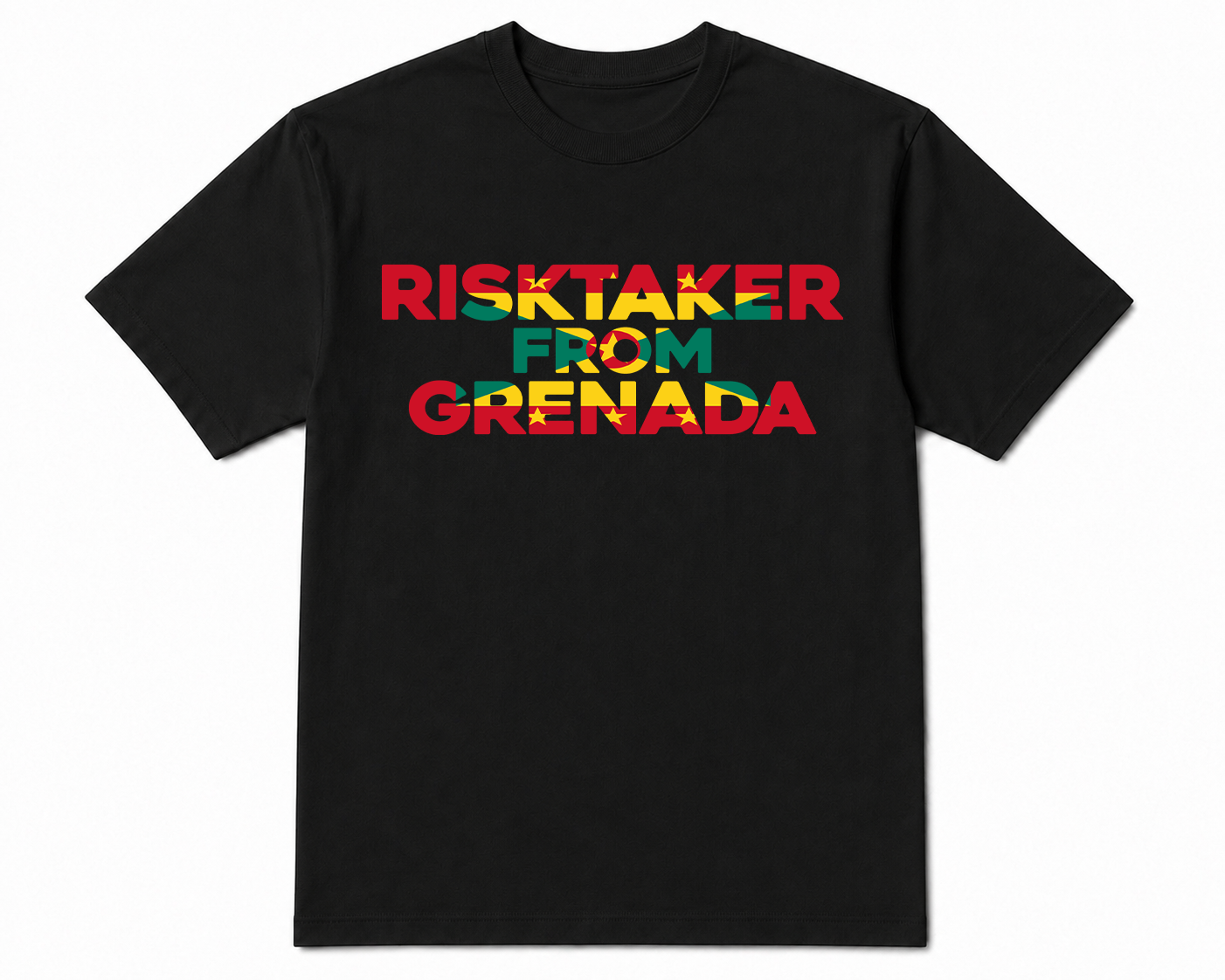 Take Risks ‘RISKTAKER FROM GRENADA’ T-Shirt