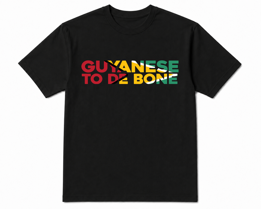 Take Risks ‘GUYANESE TO DA BONE' T-Shirt