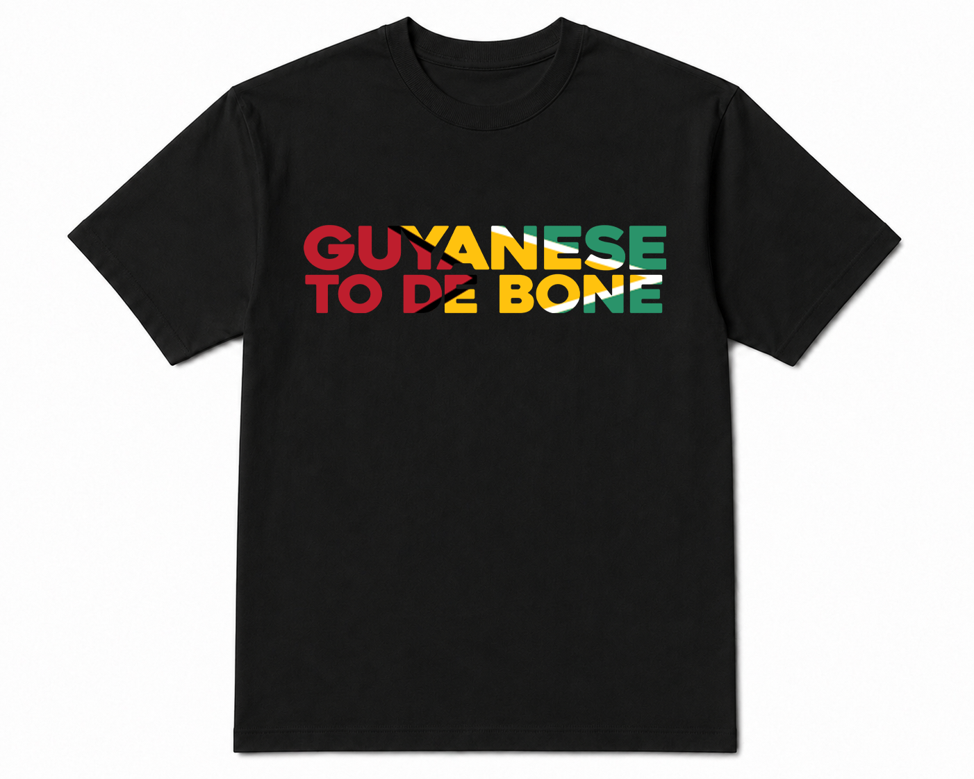 Take Risks ‘GUYANESE TO DA BONE' T-Shirt