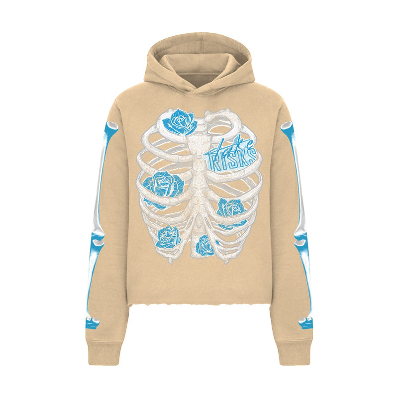 Take Risks Generational Wealth Crop Hoodie