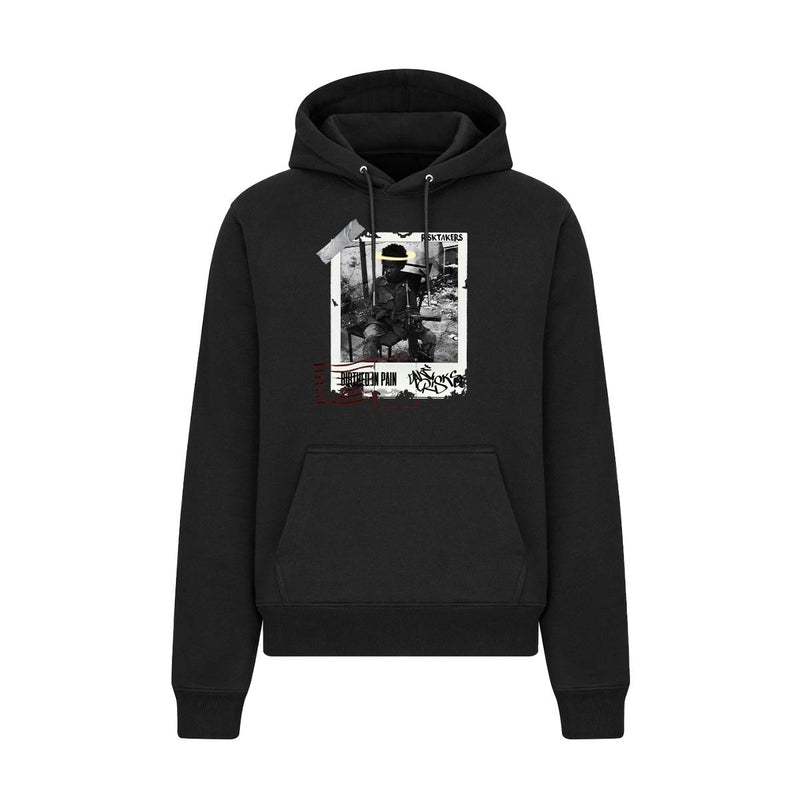 Take Risks 'Birthed in Pain' Black Hoodie