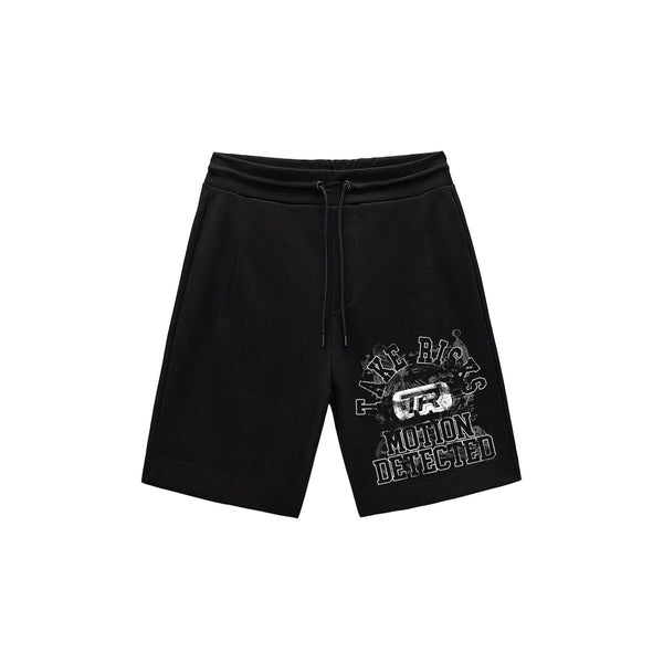 Take Risks 'Motion Detected' Black Shorts