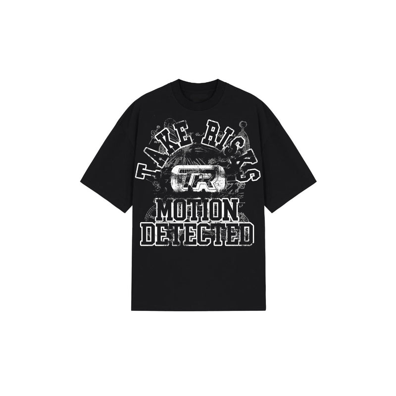 Take Risks 'Motion Detected' Black T-Shirt