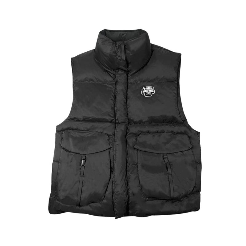 Take Risks Black 'TR Patch' Body Warmer