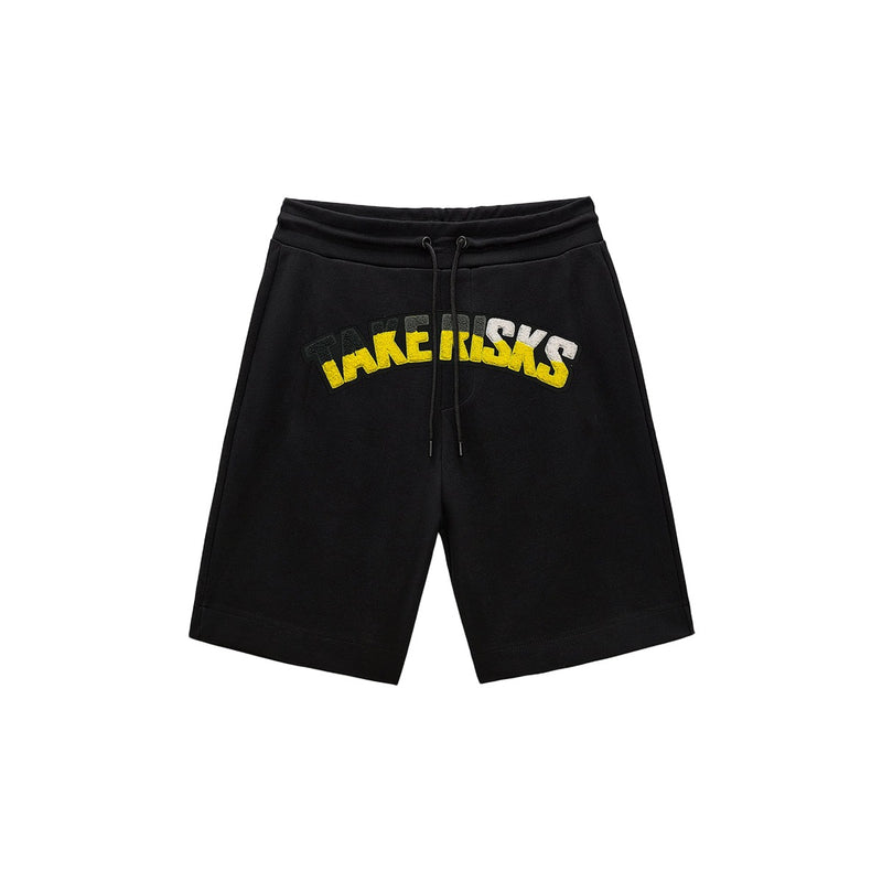 Take Risks YellowScale (Black Shorts)