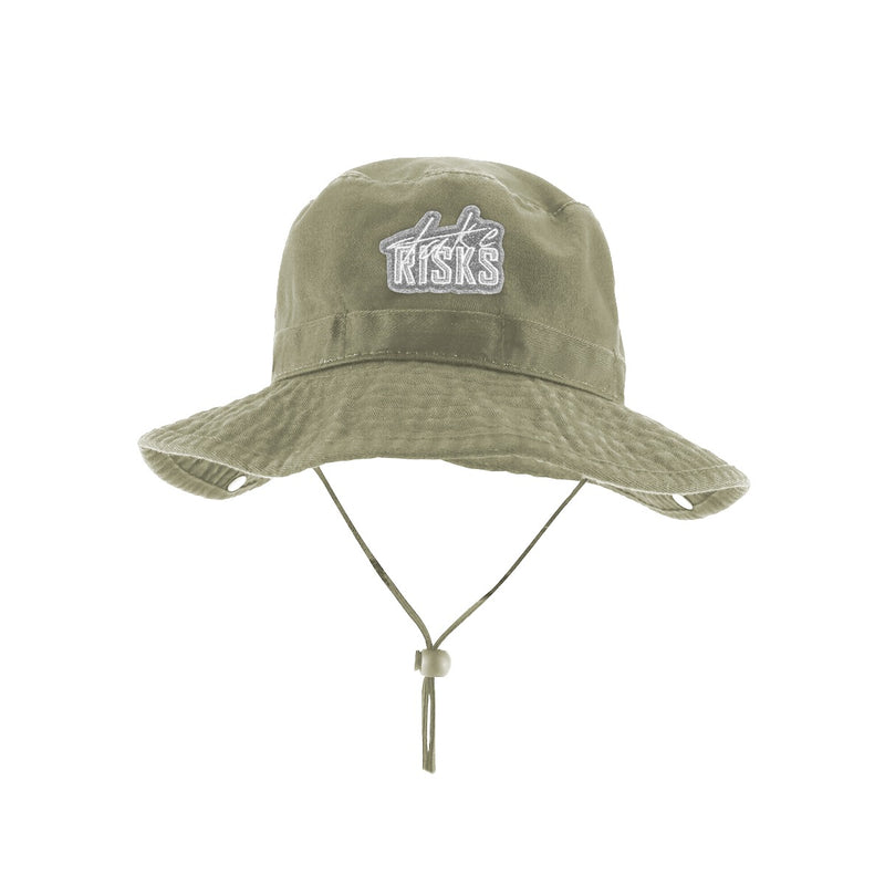 Take Risks Khaki Bucket Hat