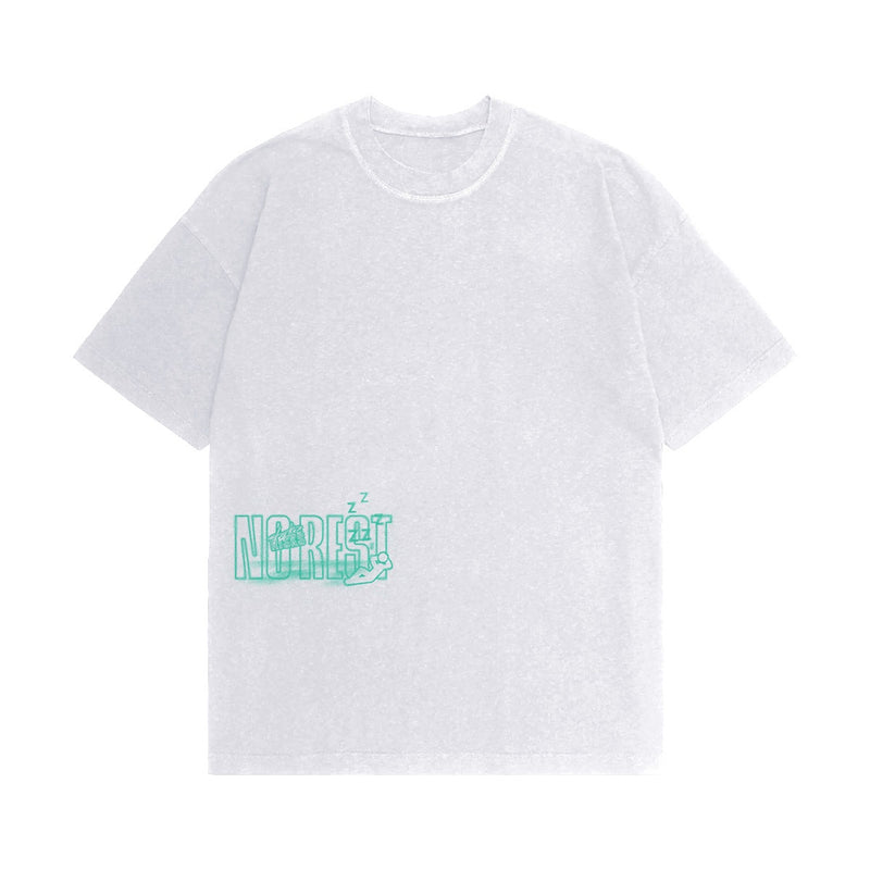 Take Risks 'No Rest' T-Shirt (White)