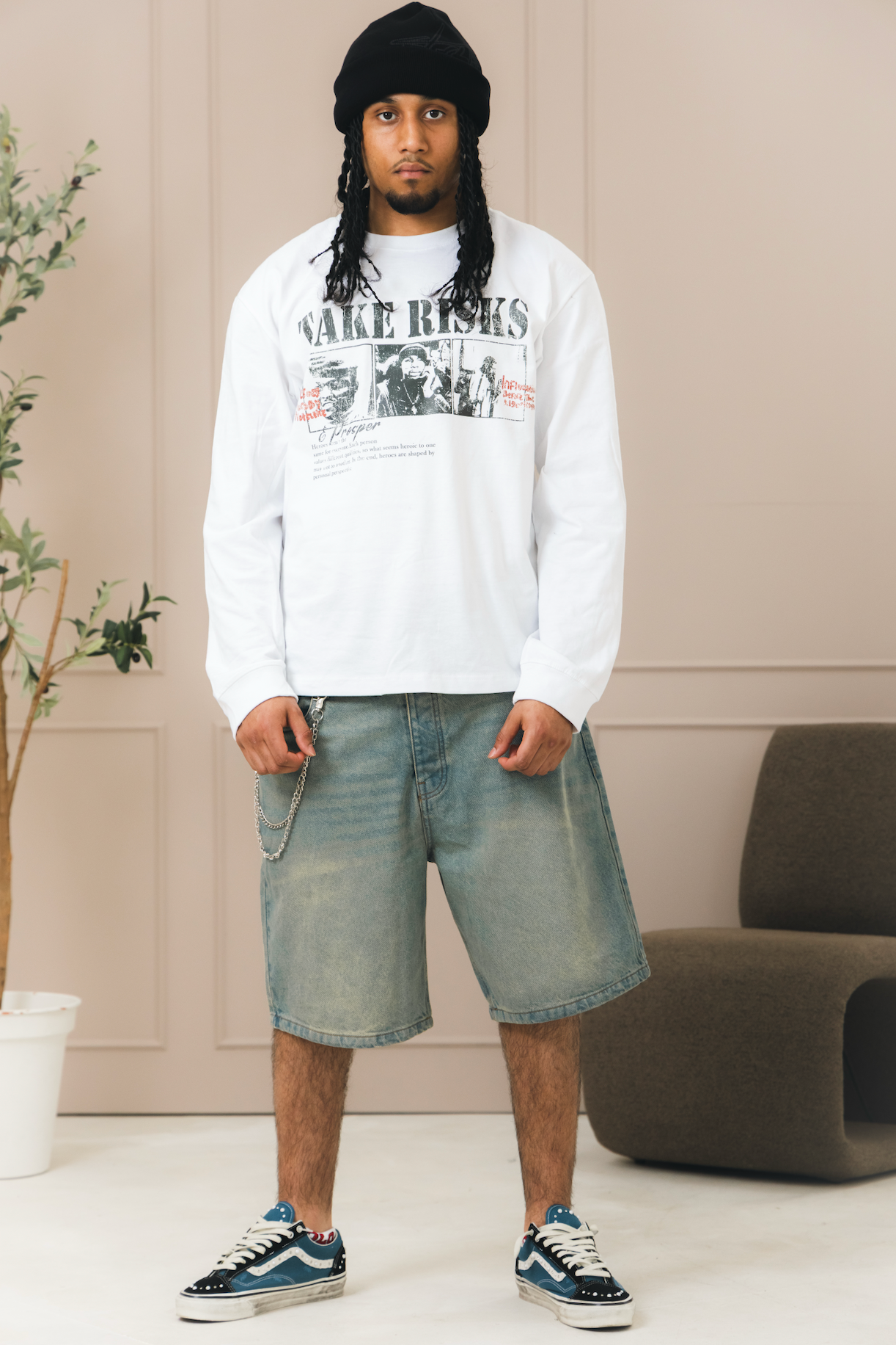 Take Risks 'Influence shaped by perspective' Long Sleeve T-shirt