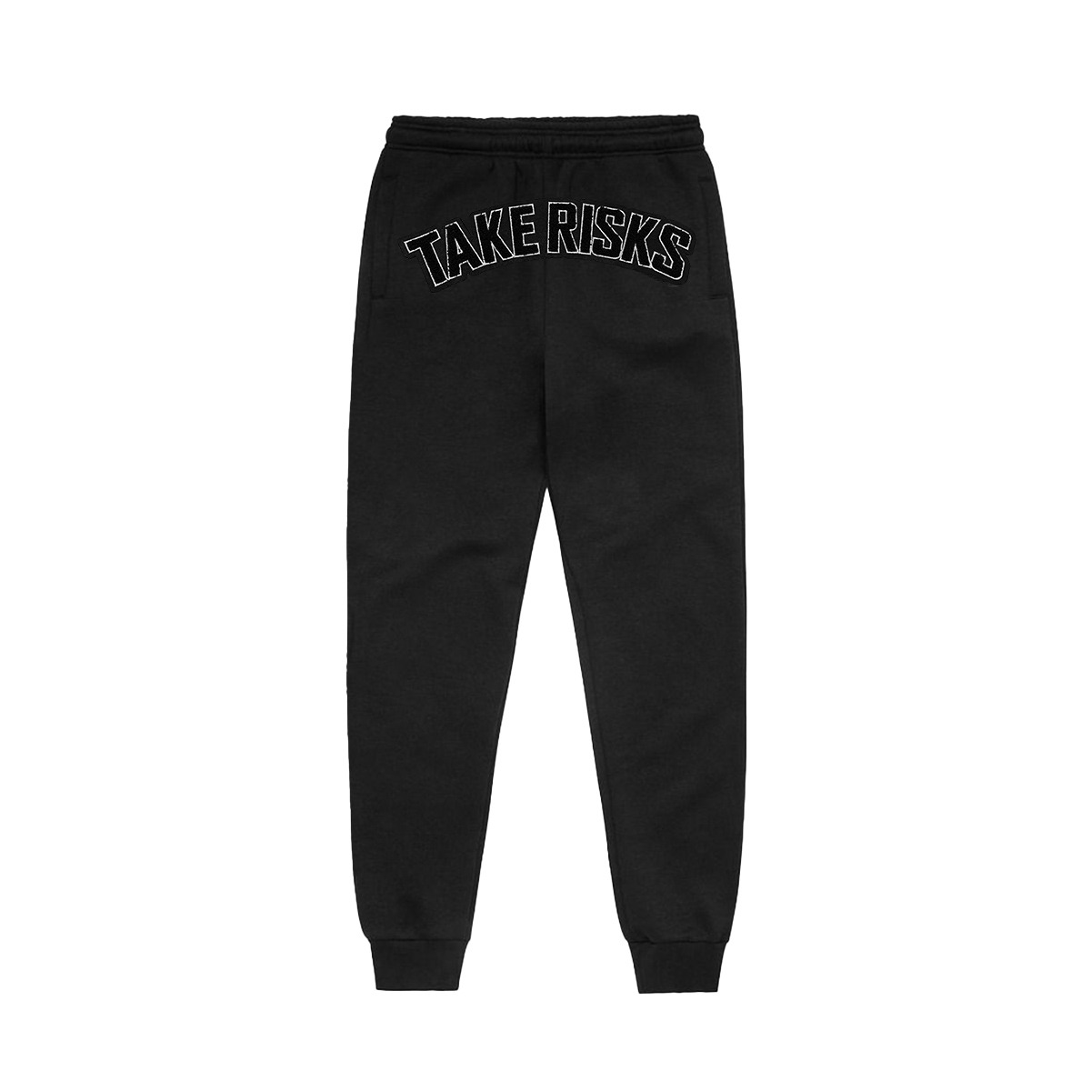 Take Risks Black Monochrome Scale bottoms