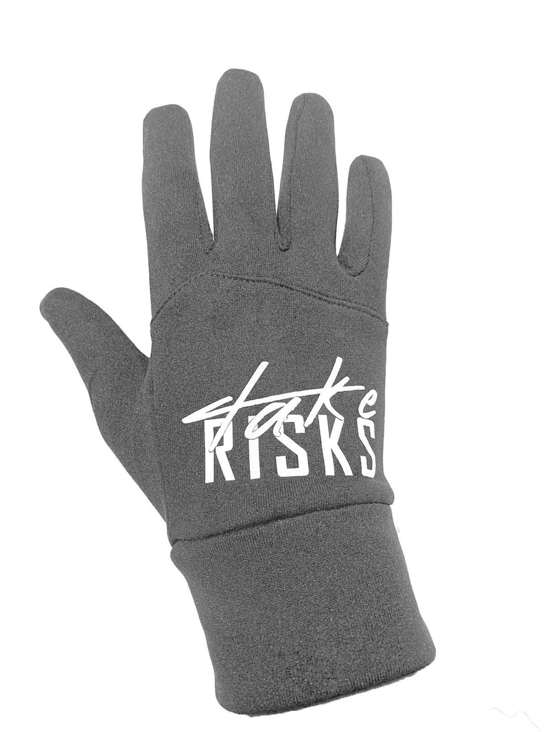 Take Risks Signature Gloves (Grey)
