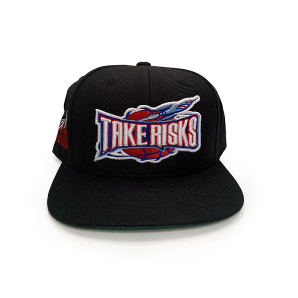 Take Risks 'RiskyLeague' Black/Red Snapback