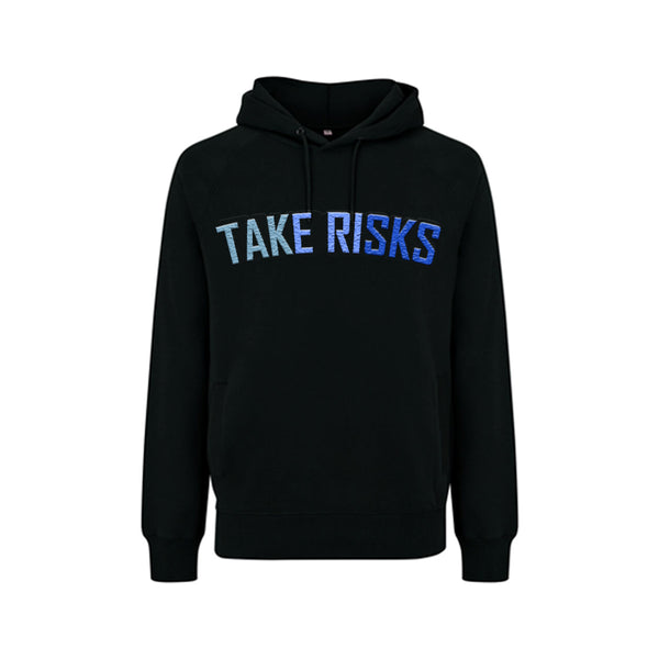 Take Risks ‘BlueScale’ Hoodie (BLACK)