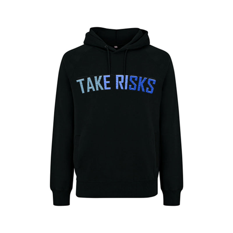 Take Risks ‘BlueScale’ Hoodie (BLACK)