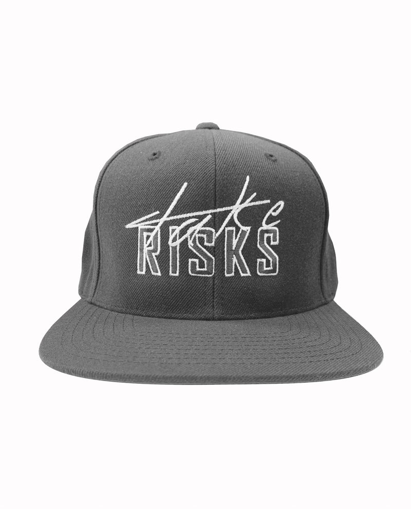 TAKE RISKS | SNAPBACK - DARK GREY