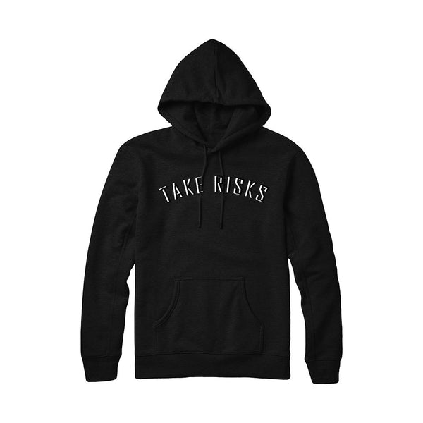 TAKE RISKS | BLACK OUT HOODIE