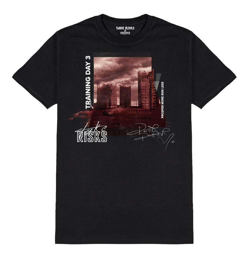 Take Risks x TD3 "Rap Sheet" T-shirt