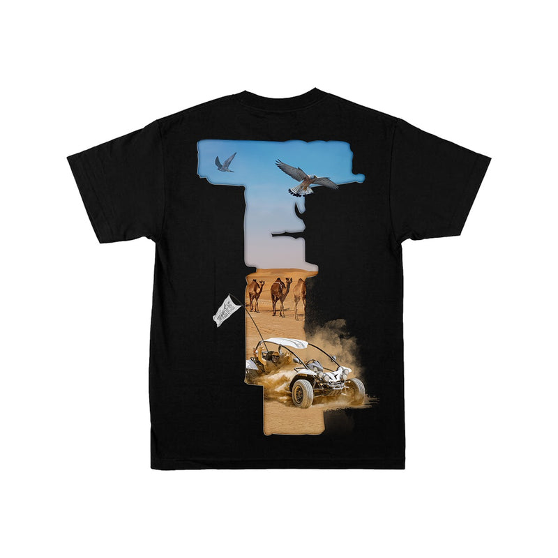 Take Risks ‘Deserted’ T-shirt (Black)
