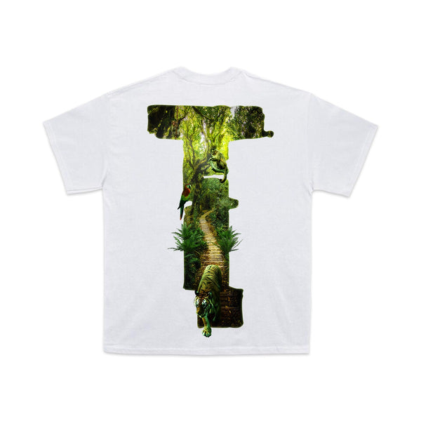 Take Risks ‘From The Jungle’ T-Shirt (White)