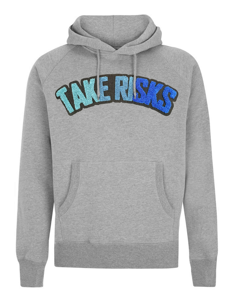 Take Risks 'BlueScale' Hoodie (GREY)