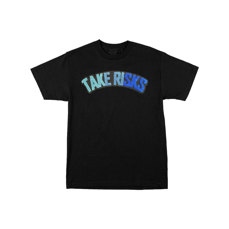 Take Risks Bluescale T-Shirt (BLACK)