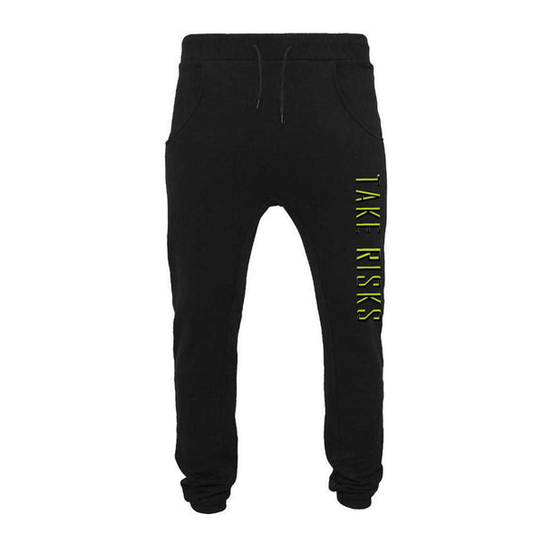 TAKE RISKS SLIMEOUT DROP CROTCH PANTS